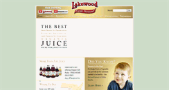 Desktop Screenshot of lakewoodjuices.com